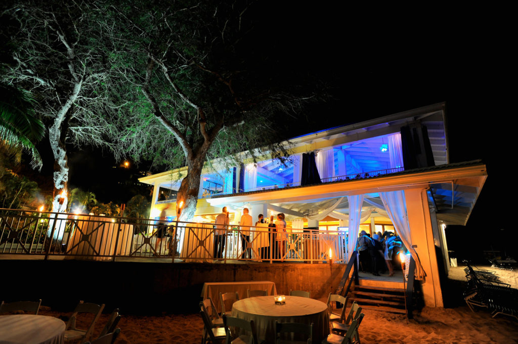 HAVANA BLUE restaurant on St. Thomas in the U.S.Virgin Islands