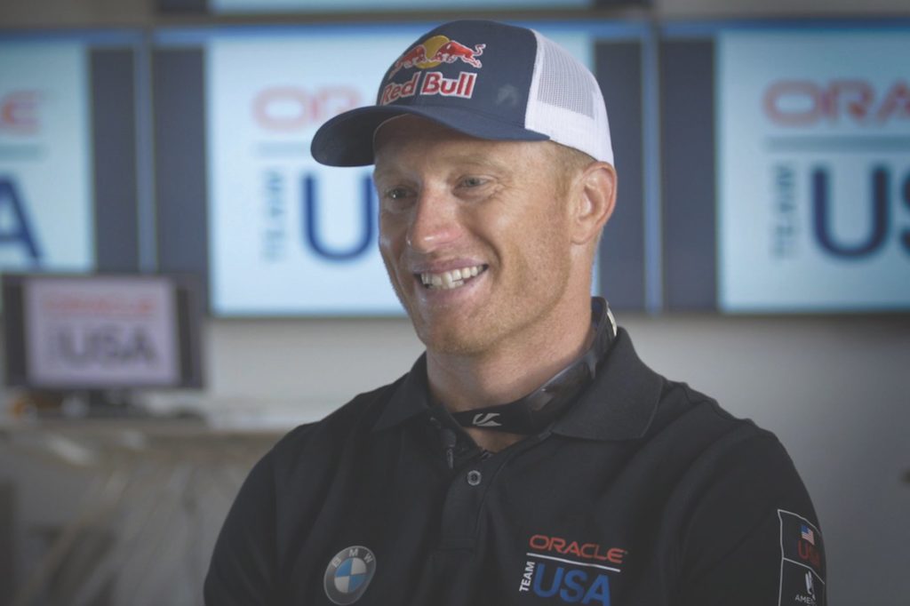 Team Oracle USA Skipper Jimmy Spithill