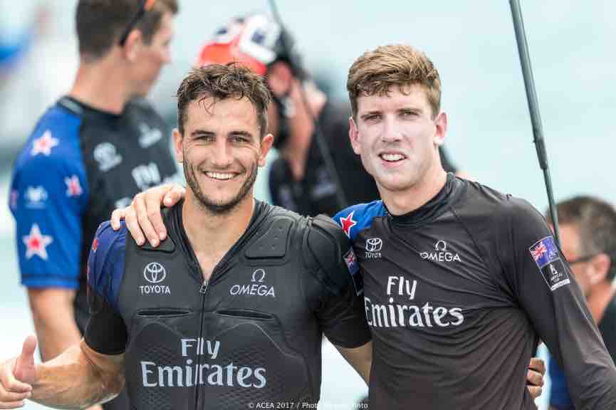 Emirates Team New Zealand win the 35th America's Cup beating defending champions Team USA