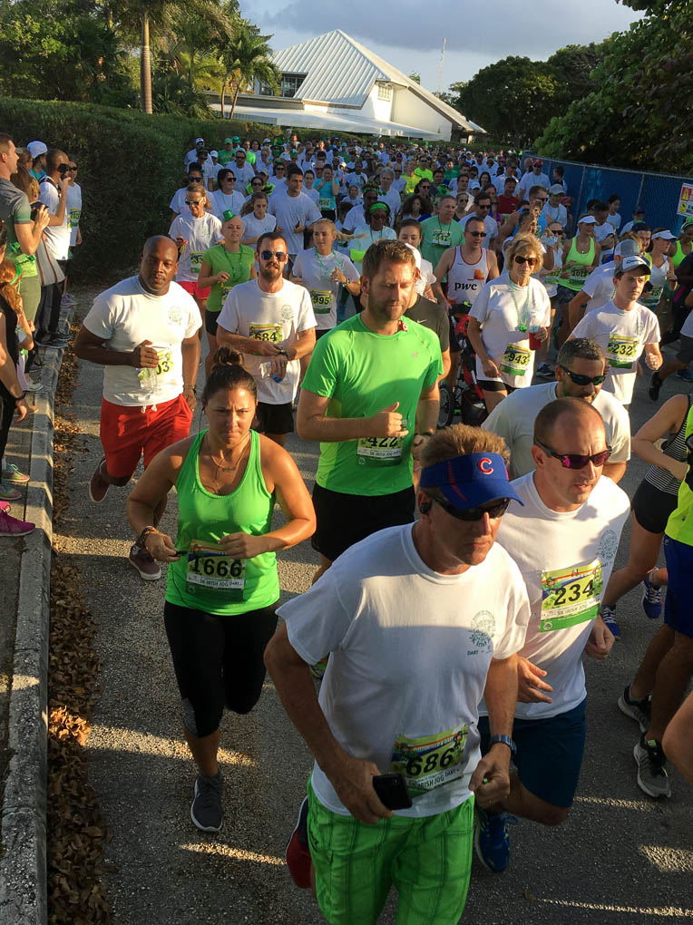 Grand Cayman's St Patrick’s Day jog raises thousands for charity