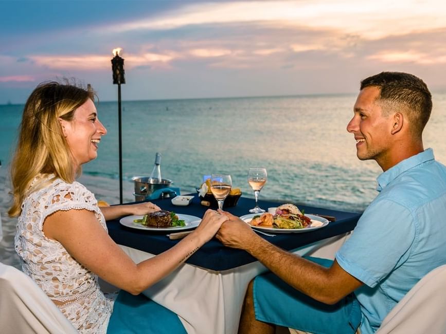 Best beach restaurants in Aruba