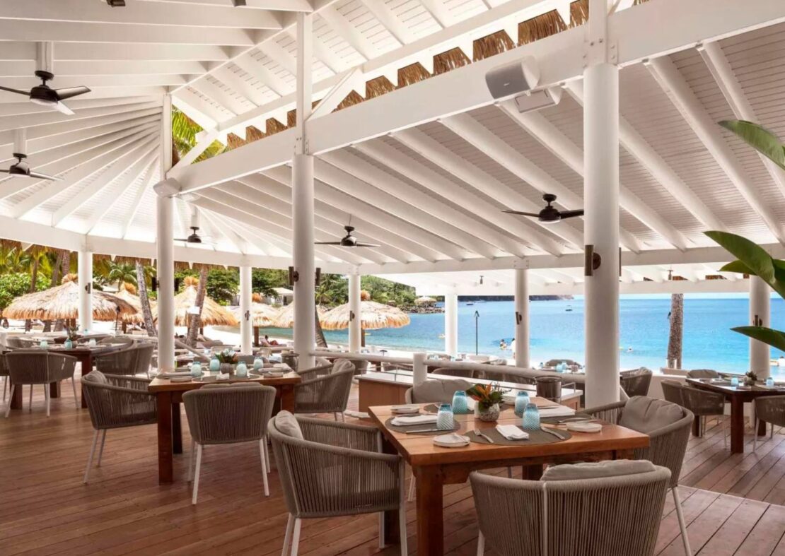 Bonte’ Restaurant and bar in st lucia 